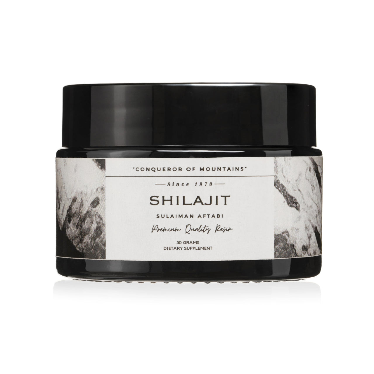 Sulaiman Aftabi Authentic Himalayan Shilajit Resin – Traditional Sun-Dried, Lab Tested, Gold Grade, 85+ Trace Minerals – 30g (2 Month Supply)