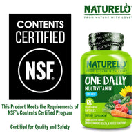 Thumbnail for NATURELO Mens Multivitamins - One Daily Multivitamin for Men with Vitamins, Minerals & Organic Whole Foods, Boost Energy & Health, Non-GMO, 120 Vegetarian Capsules