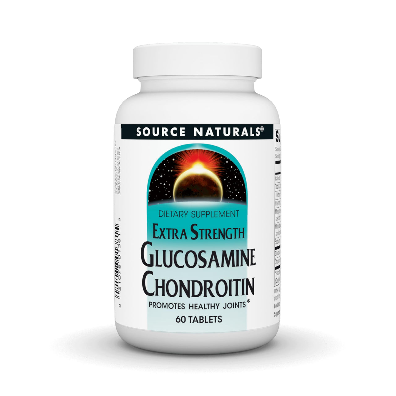 Source Naturals Extra Strength Glucosamine Chondroitin, Promotes Healthy Joints*, 60 Tablets