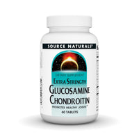 Thumbnail for Source Naturals Extra Strength Glucosamine Chondroitin, Promotes Healthy Joints*, 60 Tablets