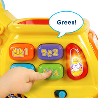 Thumbnail for VTech Pop-a-Balls Push and Pop Bulldozer, Yellow