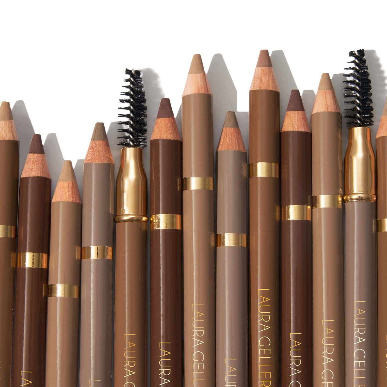 LAURA GELLER NEW YORK Bravo Brows Soft Pencil + Brush, Taupe
