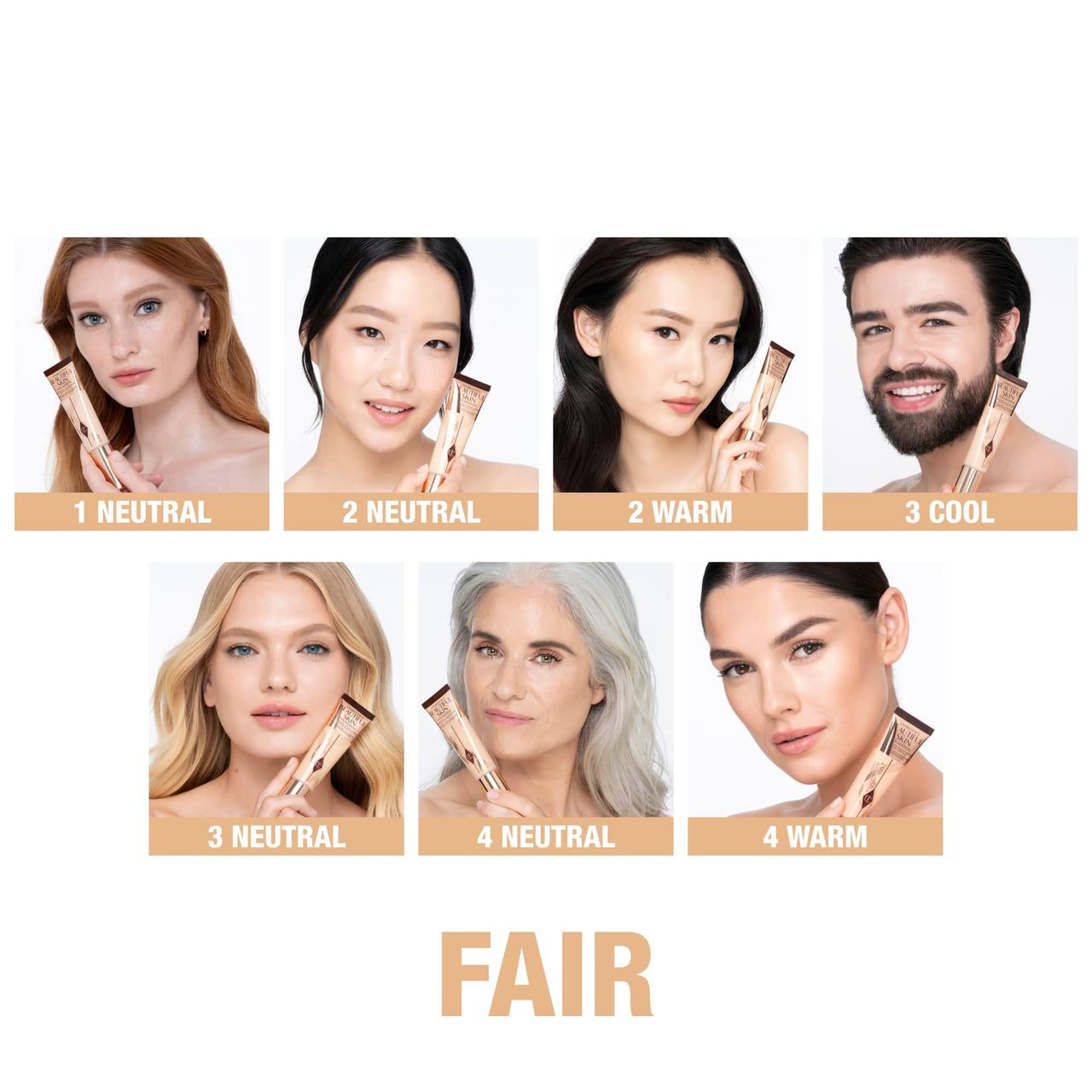 Charlotte Tilbury Beautiful Skin Medium Coverage Hydrating Foundation - Buildable Liquid Makeup for Instant Glow, Plumping Hydration & Lasting Skincare Benefits - 3 Cool