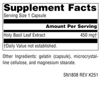 Thumbnail for Source Naturals Serene Science Holy Basil Extract, Adrenal Support* 450 mg - 60 Capsules