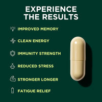 Thumbnail for Genius Mushroom Supplement - Full-Spectrum Lion’s Mane, Cordyceps, Reishi -Daily Brain Nootropic for Energy, Focus, Memory & Overall Wellness - 180 Capsules – Organic for Mental Clarity & Performance