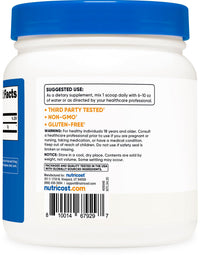 Thumbnail for Nutricost L-Arginine Powder 500 Grams (1.1lbs) - Pure L-Arginine Powder - 5000mg Per Serving; 100 Servings