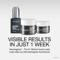 Thumbnail for Neutrogena Rapid Wrinkle Repair Retinol Pro+ Night Cream Face Moisturizer, Anti-Aging Face Cream, 1.7 oz + Trial Size Hydro Boost Facial Cleanser, 0.5 fl. oz
