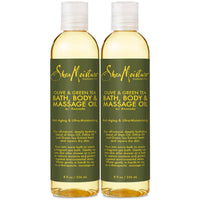 Thumbnail for SheaMoisture Olive & Green Tea Bath, Body & Massage Oil 2-Pack – Avocado Oil, Anti-Aging & Ultra-Moisturizing for Dry Skin, 8 Oz Ea