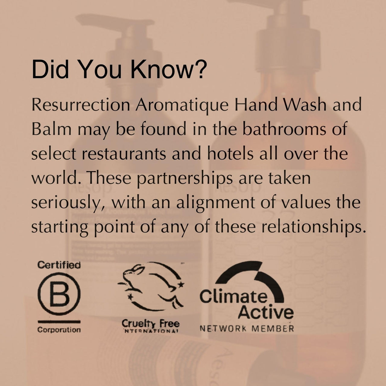 Aesop Resurrection Nourishing Hand Wash | Gentle Cleanser with Mandarin & Rosemary to Replenish & Hydrate Skin | 500mL / 16.9oz