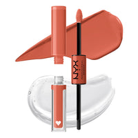 Thumbnail for NYX PROFESSIONAL MAKEUP Shine Loud, Long-Lasting Liquid Lipstick with Clear Lip Gloss - Goal Crusher (Mid-Tone Beige)