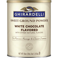 Thumbnail for Ghirardelli Sweet Ground White Chocolate Flavor Powder, 3.12 lbs.