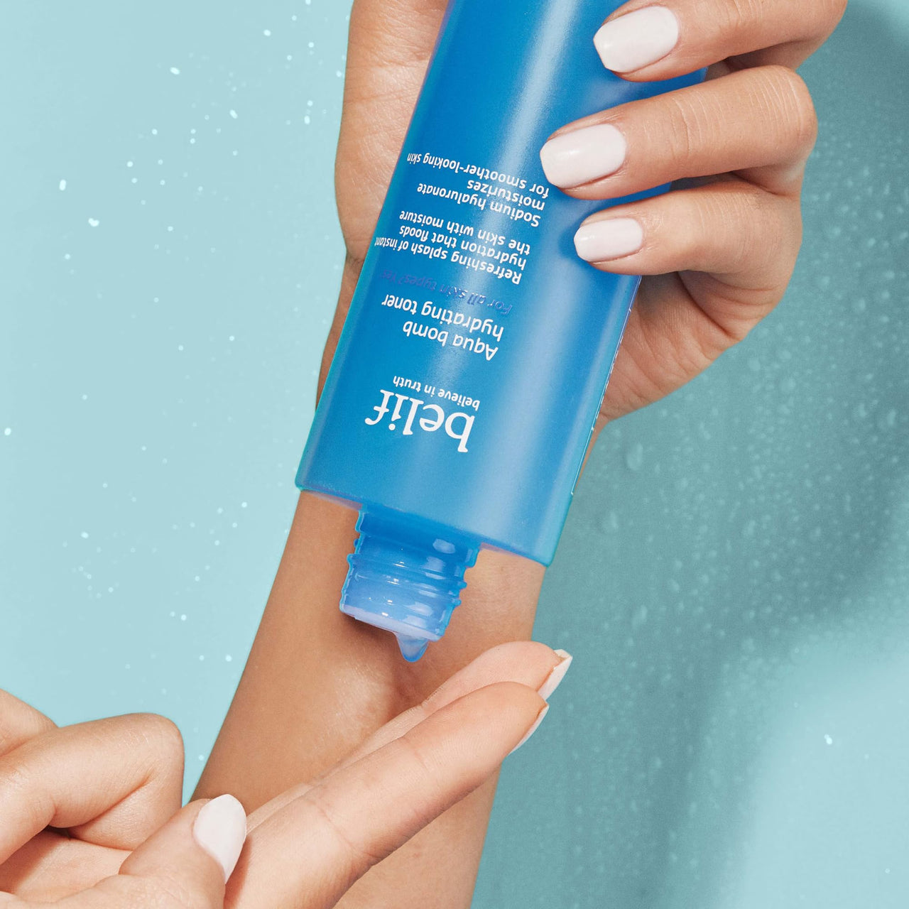 belif Aqua Bomb Hydrating Toner with Niacinamide & Hyaluronic Acid, Lightweight and Refreshing Toner for Instant Hydration, Skin Barrier Repair, and Glowing Skin for All Skin Types, Korean Skin Care