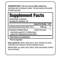 Thumbnail for Kyolic Kyo-Dophilus Cran+ Probiotic, Urinary Tract and Bladder Health*, 60 Capsules