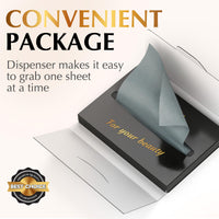 Thumbnail for Natural Oil Blotting Sheets for Face with Bamboo Charcoal - 25% Larger - 3pk/300 Makeup Friendly Oil Absorbing Sheets for Face - Easy Dispensing Blotting Papers - Perfect for Keeping in Purse