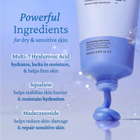 Thumbnail for belif Super Knights - Soothing Hydration Cleansing Mask, 3-in-1 Facial Mask & Cleanser with Hyaluronic Acid, Squalane, Madecassoside | For Dry and Sensitive Skin | Korean Skincare (5.0 fl. oz)