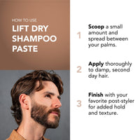 Thumbnail for BluMaan Lift Dry Shampoo Paste - Cleanse and Revitalize Second-Day Hair - Volumizing Lift, Texture, Light Hold and Cleansing Hair Care Essential with Natural Ingredients - 74 ml/2.5 oz