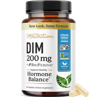 Thumbnail for DIM Supplement 200 mg | Estrogen Balance for Women & Men | Hormonal Acne, Hormone Balance, Menopause & Antioxidant Support | Clean Label Project Certified, Vegan & Soy Free Diindolylmethane | 60 Ct.
