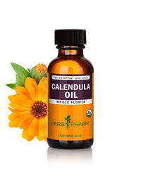 Thumbnail for Herb Pharm Certified Organic Calendula Oil, 1 Fl Oz