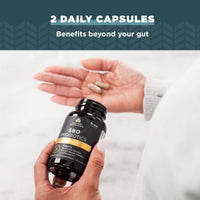 Thumbnail for Ancient Nutrition Probiotics, SBO Probiotics Gut Restore 60 Ct, Promotes Gut Health, Digestive and Immune Support, Gluten Free, Ancient Superfoods Blend, 25 Billion CFUs* Per Serving