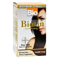 Thumbnail for Bio Nutrition Biotin 10000mcg