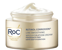 Thumbnail for RoC Retinol Correxion Max Hydration Anti-Aging Daily Face Moisturizer with Hyaluronic Acid, Fragrance-Free, Oil Free Skin Care, 1.7 Ounces (Packaging May Vary)