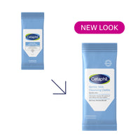Thumbnail for Cetaphil Face And Body Wipes, Gentle Skin Cleansing Cloths, For Dry, Sensitive Skin, Flip Top Closure, Great For The Gym, Travel, In The Car, Hypoallergenic, Fragrance Free, 10 Count (Pack of 12)