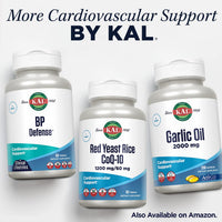 Thumbnail for KAL Magnesium Taurate 400mg Plus CoEnzyme Vitamin B6, Chelated Magnesium Supplement, Muscle Function, Gluten Free, Vegan, 90 Serv, 180 Tablets