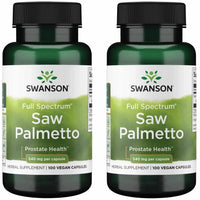 Thumbnail for Swanson Saw Palmetto - Herbal Supplement Promoting Male Prostate Health Support - Natural Hair Supplement & Urinary Health Support - 540 mg 100 Capsules (2 Pack)