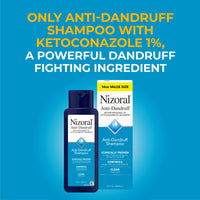 Thumbnail for Nizoral Anti-Dandruff Shampoo with 1% Ketoconazole, 14 Fl Oz, Fresh Scent, Anti Fungal Shampoo