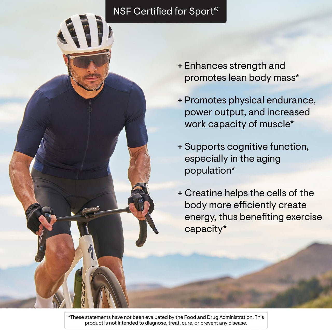 THORNE Creatine - Micronized Creatine Monohydrate Powder - Support for Muscles & Cognitive Function* - for Women & Men - Unflavored - NSF Certified for Sport - 5 g per Serving - 30 Servings