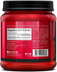 Thumbnail for BSN Micronized Creatine Monohydrate Powder, Unflavored Creatine Powder, Micronized, Supports Muscle Building, Supports Muscle Strength, Gym Supplement, 5g per Serving, 5000mg per Servings, 60 Servings