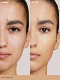 Thumbnail for ILIA - True Skin Serum Foundation | Non-comedogenic, Cruelty-Free, Vegan, Weightless Feel, Buildable Coverage, Safe For Sensitive Skin (Salina, Light-Medium with Neutral Undertones SF5)