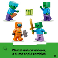 Thumbnail for LEGO Minecraft Zombie Dungeon Building & Pretend Play Toy for Boys & Girls - Video Game Playset & Toy Figures for Kids, Ages 8+ - W/Wandering Wastelands Minifigure - Gift Idea for Birthdays - 21587