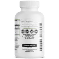 Thumbnail for Bronson L-Lysine Defense Immune Support Complex 1500 MG L-Lysine Plus Olive Leaf, Garlic, Vitamin C and Zinc - Non-GMO, 90 Vegetarian Capsules