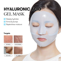 Thumbnail for VT COSMETICS Hydrop Reedle Shot 100hl 2-Step Hydrogel Mask(34.5gx4ea), Intensive Hydrating, Exosome Hyaluronic Acid, Dewy & Glass Skin, Overnight Melting Mask, Korean Facial Mask