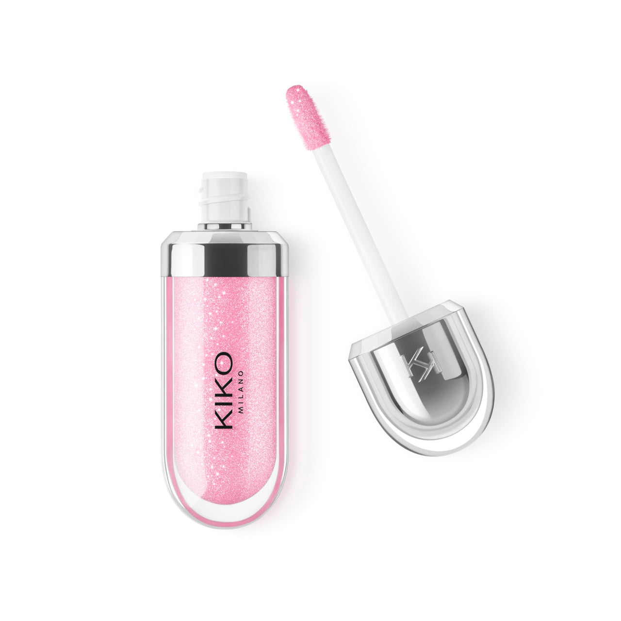Kiko Milano 3D Hydra Lip Gloss – High Shine, Hydrating, Plumping, Non-Sticky, Moisturizing Lip Makeup – 05 Pearly Pink – 6.5ml