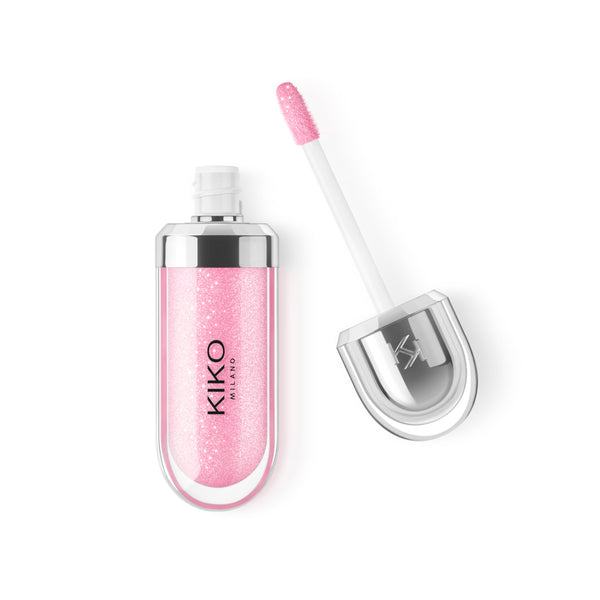 Kiko Milano 3D Hydra Lip Gloss – High Shine, Hydrating, Plumping, Non-Sticky, Moisturizing Lip Makeup – 05 Pearly Pink – 6.5ml