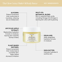 Thumbnail for Naturium The Glow Getter Whipped Multi-Oil Body Butter, Firming Cream & Body Moisturizer with Shea Butter, 7.7 fl oz