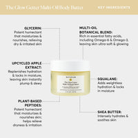Thumbnail for Naturium The Glow Getter Whipped Multi-Oil Body Butter, Firming Cream & Body Moisturizer with Shea Butter, 7.7 fl oz