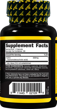 Thumbnail for Primaforce TUDCA (Tauroursodeoxycholic Acid) 30 Servings, 500mg Tudca Per Serving | Premium Quality Bile Salts - Gluten Free, Non-GMO Supplement