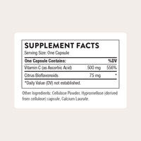 Thumbnail for THORNE - Vitamin C 500 mg - Blend of Vitamin C and Citrus Bioflavonoids from Oranges - Supports Immune System, Cellular Energy Production & Collagen Synthesis* - Third-Party Certified - 90 Servings