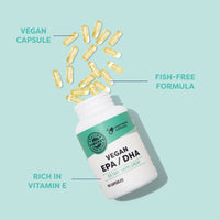 Thumbnail for Vimergy EPA/DHA – Promotes Brain & Eye Health* – Supports Joints & Cardiovascular Health* – Kosher, Vegan & Gluten-Free – 90 Capsules
