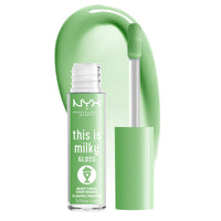 Thumbnail for NYX PROFESSIONAL MAKEUP This Is Milky Gloss, Lip Gloss with 12 Hour Hydration, Vegan - Mint Chocolate Chip Shake (Mint Green)