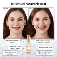 Thumbnail for grace & stella Award Winning Hyaluronic Acid Serum (30ml/1 fl oz) Hydrating Hyaluronic Acid Serum for Face - Acido Hialuronico for Women - Remove Fine Lines, Wrinkles, Anti Aging - Vegan Skincare