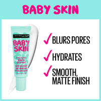 Thumbnail for Maybelline Baby Skin Instant Pore Eraser Primer Makeup, Clear, 2 Count