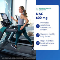 Thumbnail for Pure Encapsulations NAC 600 mg - N-Acetyl Cysteine NAC Supplement for Lung Health & Immune Support, Liver Support & Antioxidants* - with Freeform N-Acetyl-L-Cysteine - 30 Capsules