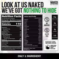 Thumbnail for NAKED Grass Fed Protein Bundle: 5LB Unflavored Whey and 5LB Unflavored Casein