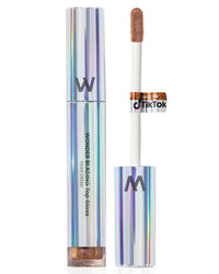 Thumbnail for Wonderskin Lip Gloss Blading Top Gloss, Gold Glitter Lip Gloss, Hydrating and High Shine Finish Lip Makeup (Gold Glitter)