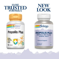 Thumbnail for SOLARAY Propolis Plus â€“ Immune Support Supplement, 90 VegCaps