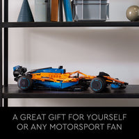 Thumbnail for LEGO 42141 Technic McLaren Formula 1 2022 Replica Race Car Model Building Kit, F1 Motor Sport Set Birthday Gift Idea for Adults, Men, Women, Him, Her, Husband, Collectible Home Decor